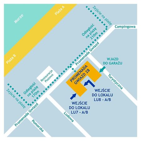 Mojemiedzyzdroje Lu 8A - Luksusowy Apartament 100 Metrow Od Morza ภายนอก รูปภาพ